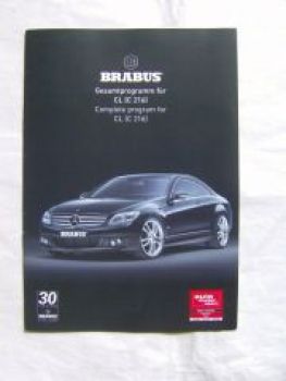 Brabus CL (C216) Gesamtprogramm Februar 2008