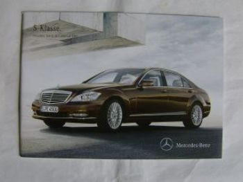Mercedes Benz Preisliste S-Klasse BR221 Februar 2012