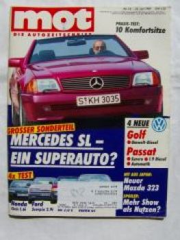 mot 23/1989 Opel Vectra 2.0i GT,Audi 80 2.0E, Scorpio 2.9i Ghia