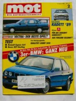 mot 2/1989 Rover 827 Sterling,Renault Espace 4x4,Lancia Stratos