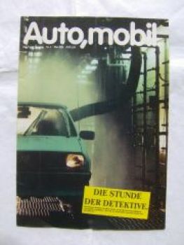 Auto,mobil V.A.G. Magazin Nr.2 Mai 1982 Die Stunde der Detektive