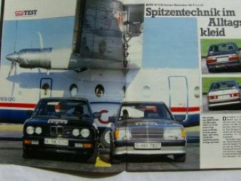 mot 5/1985 M535i E28 vs. 190E 2.3-16,Prisma LX,G-Modell