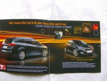 Kia Cee"d & Cee"d SW März 2012 NEU