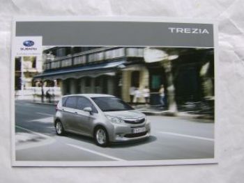 Subaru Trezia Prospekt Januar 2012 +Preisliste NEU
