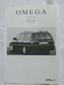 Opel Omega A Caravan September 1993