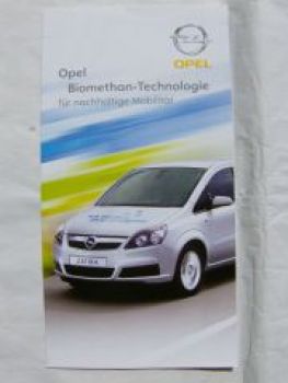 Opel Biomethan-Technologie BioErdgas Prospekt
