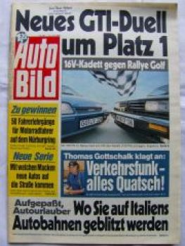 Auto Bild 28/1989 Rallye Golf vs. Kadett GSi 16V,BMW 328 vs. Z1