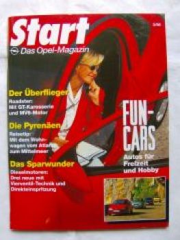 Start Magazin 3/1996 Tigra, Astra Cabriolet,Monterey,Blitz,Keina