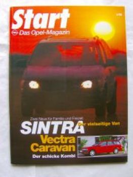 Start Magazin 4/1996 Sintra,Vectra Carvavan,Kadett,Frontera