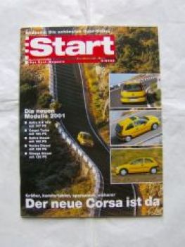 Start Magazin 3/2000 Corsa C,Astra 2.2 16V, Coupè Turbo, Zafira