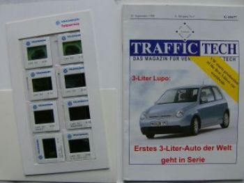VW 3-Liter Lupo Pressemappe September 1998 +Fotos +Dias