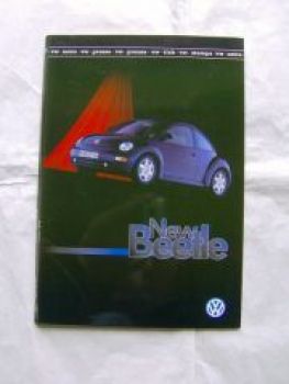 VW New Beetle Pressemappe Januar 1998 Rarität +Fotos +Dias