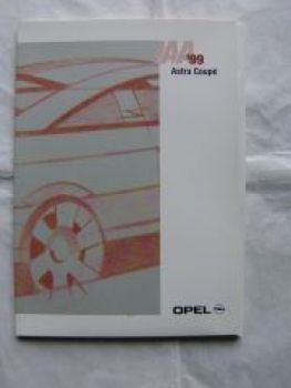Opel Astra Coupè IAA Frankfurt September 1999 +Fotos
