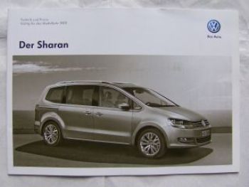 VW Sharan 7.Juli 2011 Trendline