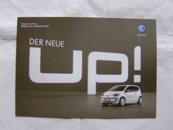 VW up! November 2011 NEU