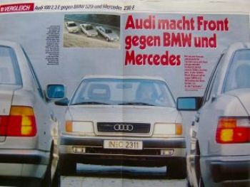 Auto Bild 49/2000 Audi 100 2.3 C4,230E W124, BMW 520i E34