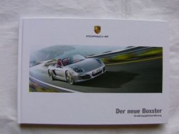 Porsche Boxster (Typ 981) Buch November 2011 NEU