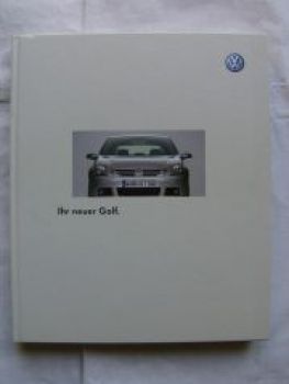 VW Golf V September 2003 NEU Typ1K Buch