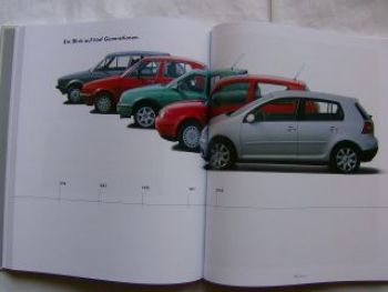 VW Golf V September 2003 NEU Typ1K Buch
