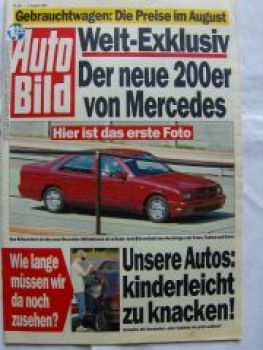 Auto Bild 32/1992 AC Cobra,Mazda RX-7 vs. 911 Carrera 2,ZXAudi 8