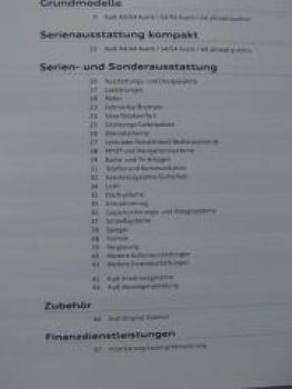 Audi A4/Avant, S4/Avant, A4 allroad quattro April 2012