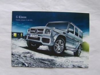 G-Klasse G350 BlueTEC G500 G63 AMG G65 AMG G500 BR463