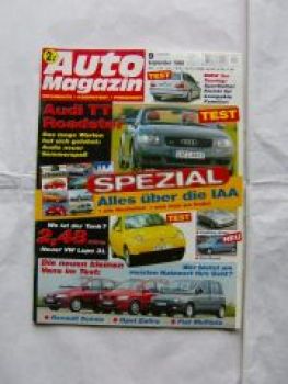 Auto Magazin 9/1999 IAA,E46 Touring,VW Lupo 3L,Scènic