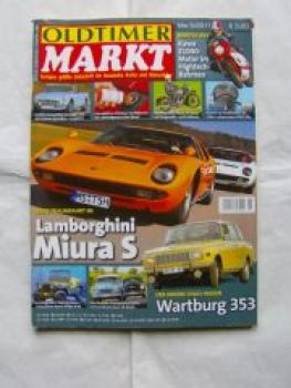 Markt 5/2011 Lamborghini Miura S, Wartburg 353,Bimota KB1