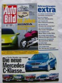 Auto Bild 44/1998 50 jahre Honda,Ka,Arosa,Lupo,Goggo