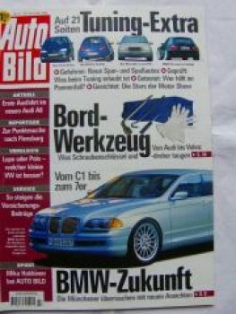 Auto Bild 47/1998 BMW C1,Wolf Ka,V55 W202,Hartge M Coupè E36/7