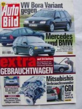 Auto Bild 17/1999 Bora Variant,E46 Touring,W203 T-Modell