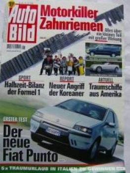 Auto Bild 28/1999 Fiat Punto,Cadilla Evoq,Ford Excursion