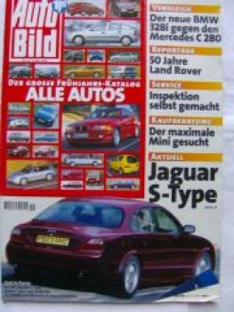 Auto Bild 19/1998 BMW 328i E46 vs. C280,S-Type