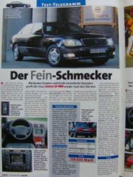 Auto Bild 45/1997 Accord VTEC,Carisma GDi,Vectra Ecotec
