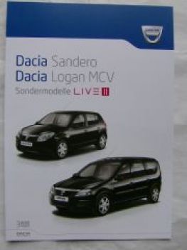 Dacia Sandero +Logan MCV LIVE April 2012 NEU
