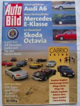 Auto Bild 11/1997 Audi A6 2.8,W210,Octavia SLX 1.9TDi