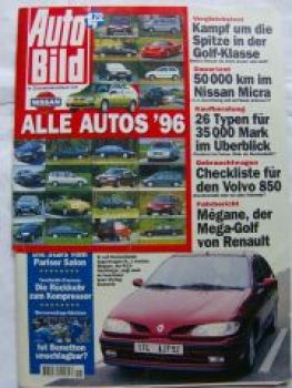 Auto Bild 41/1995 Nissan Micra 1.3 SLX Dauertest,Volvo 850