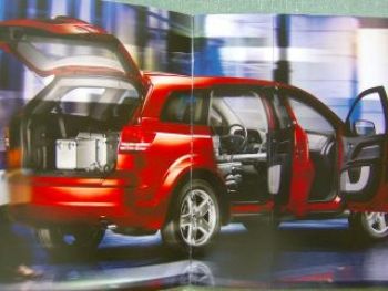 Dodge Journey Vorstellungsflyer Deutsch/USA