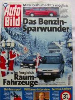 Auto Bild 51/1996 Peugeot Partner vs. Renault Scènic