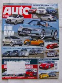 Auto Zeitung 4/2009 Cayenne Diesel,911 GT3,SLK350