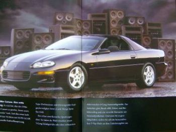 Chevrolet Camaro 1998 Prospekt NEU