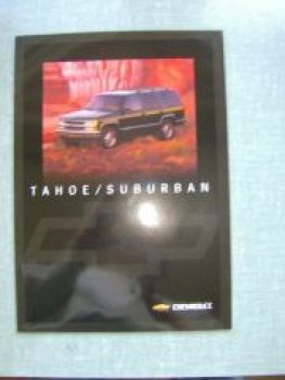 Chevrolet Tahoe/Suburban Prospekt 1998 NEU