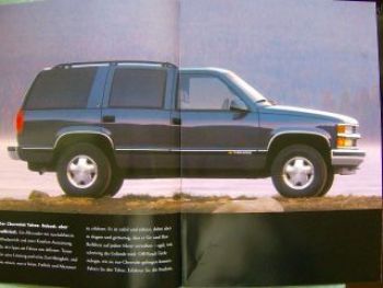 Chevrolet Tahoe/Suburban Prospekt 1998 NEU