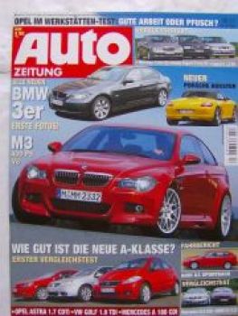 Auto Zeitung 17/2004 E20CDi vs. Superb 2.5V6 TDi vs. Saab 9-5 3.