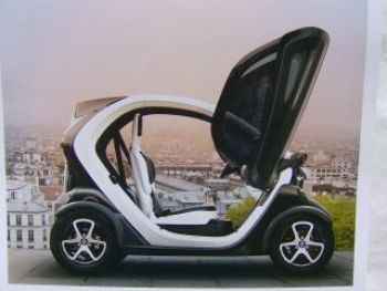 Renault Twizy Mai 2012 Prospekt +Preisliste NEU