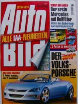 Auto Bild 36/2003 307CC,Civic,Citroen C2,Renault Be Bop