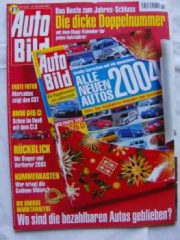 Auto Bild 51/52 2003 BMW 645Ci E63 vs. CLS BR219