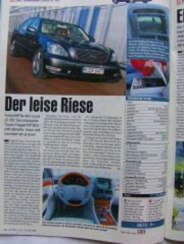 Auto Bild 3/2004 Lexus LS430,jeep Wrangler 4.0 Rubicon