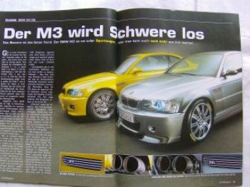 Auto Magazin 4/2002 BMW 530i E39 vs. A6 3.0 vs. E320 W211