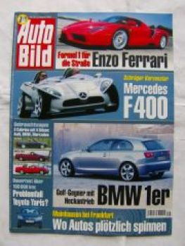 Auto Bild 31/2002 Mercedes Benz F400,Audi Cabrio,E36 Cabrio